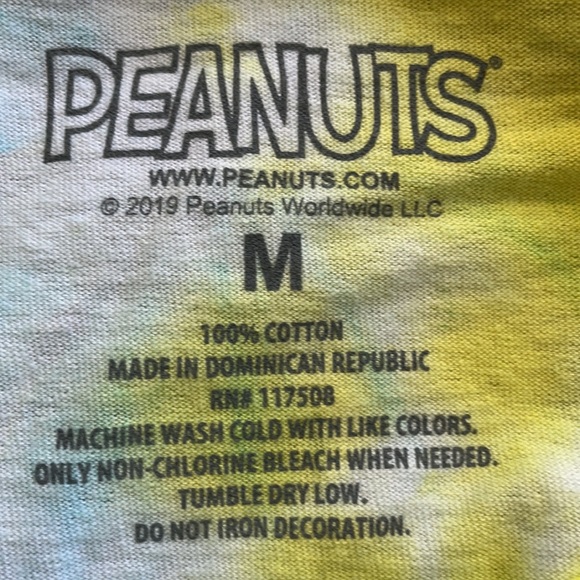Peanuts tie dye t-shirt - Picture 5 of 8